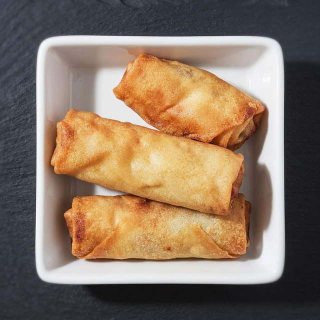 Vegetable Egg Rolls.